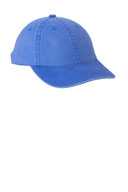 Port Authority  Garment-Washed Cap.  PWU