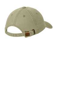 Port Authority  Garment-Washed Cap.  PWU