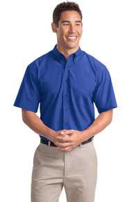DISCONTINUED  Port Authority ®  Short Sleeve Easy Care, Soil Resistant Shirt.  S507