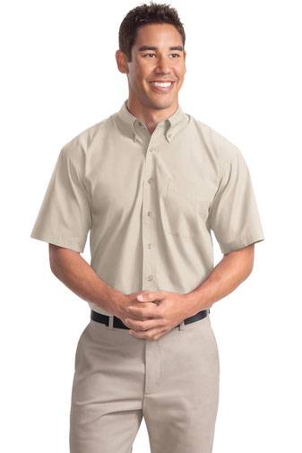 DISCONTINUED  Port Authority ®  Short Sleeve Easy Care, Soil Resistant Shirt.  S507
