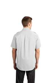 DISCONTINUED  Port Authority Stain-Release Short Sleeve Twill Shirt. S648