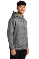 Sport-Tek ®  Sport-Wick ®  Fleece Full-Zip Hooded Jacket.  ST238