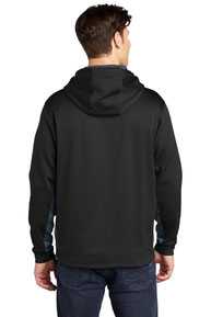Sport-Tek ®  Sport-Wick ®  CamoHex Fleece Colorblock Hooded Pullover. ST239