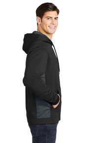 Sport-Tek ®  Sport-Wick ®  CamoHex Fleece Colorblock Hooded Pullover. ST239
