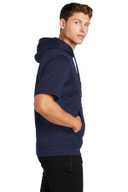 Sport-Tek® Hoodie - Sport-Wick® Fleece Short Sleeve Hooded Pullover. ST251