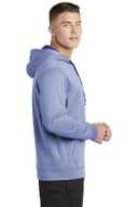 Sport-Tek  ®  PosiCharge  ®  Sport-Wick  ®  Heather Fleece Hooded Pullover. ST264