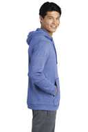 Sport-Tek  ®  PosiCharge  ®  Tri-Blend Wicking Fleece Hooded Pullover. ST296