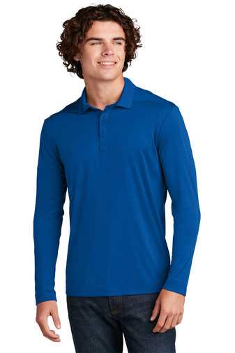 Sport-Tek  &#174;   Posi-UV &#153;   Pro Long Sleeve Polo. ST520LS