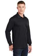 Sport-Tek ®  Long Sleeve Micropique Sport-Wick ®  Polo. ST657