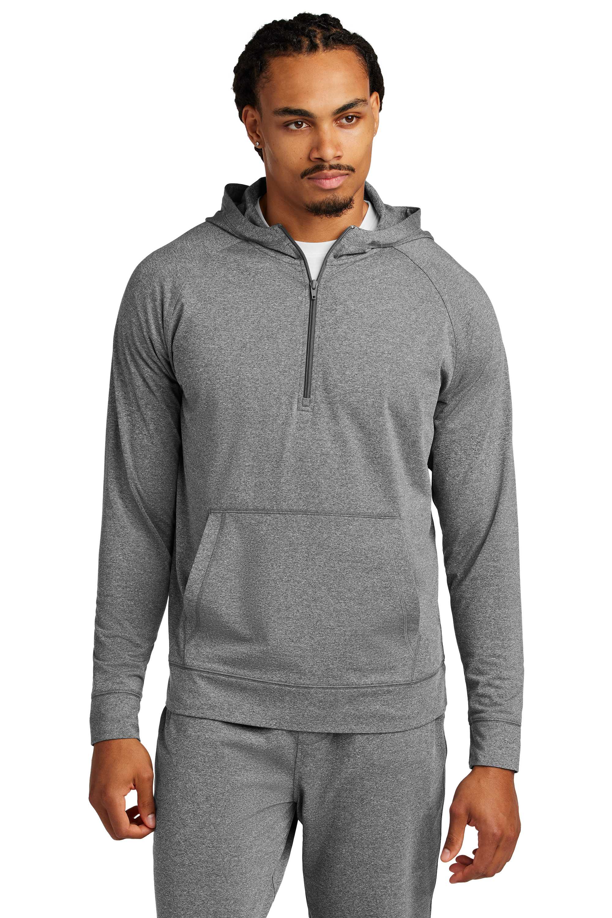 Sport-Tek ®  Sport-Wick ®  Stretch 1/2-Zip Hoodie ST856