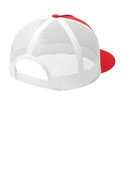 Sport-Tek  ®  Yupoong  ®  5-Panel Classic Trucker Mesh Back Cap. STC38