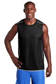 Sport-Tek ®  PosiCharge ®  Mesh Reversible Sleeveless Tee. T555