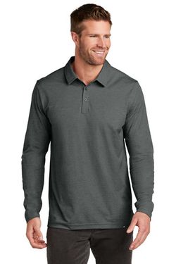 TravisMathew Oceanside Heather Long Sleeve Polo TM1MZ343 TravisMathew Oceanside Heather Long Sleeve Polo TM1MZ343