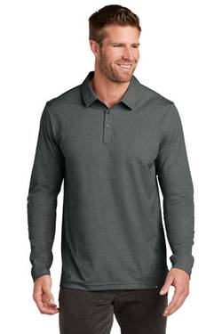 TravisMathew Oceanside Heather Long Sleeve Polo TM1MZ343 TravisMathew Oceanside Heather Long Sleeve Polo TM1MZ343