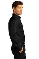 Port Authority ®  Long Sleeve SuperPro ™  React ™  Twill Shirt. W808