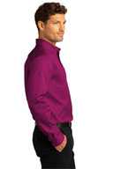 Port Authority ®  Long Sleeve SuperPro ™  React ™  Twill Shirt. W808
