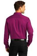 Port Authority ®  Long Sleeve SuperPro ™  React ™  Twill Shirt. W808