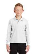 Port Authority Youth Long Sleeve Silk Touch™ Polo.  Y500LS
