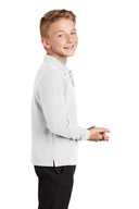 Port Authority Youth Long Sleeve Silk Touch™ Polo.  Y500LS