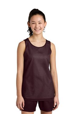 Sport-Tek ® Youth PosiCharge ® Reversible Mesh Tank YST5000 Sport-Tek ® Youth PosiCharge ® Reversible Mesh Tank YST5000