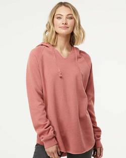 Independent Trading Co. Women’s Lightweight California Wave Wash Hooded Sweatshirt PRM2500 Independent Trading Co. Women’s Lightweight California Wave Wash Hooded Sweatshirt PRM2500