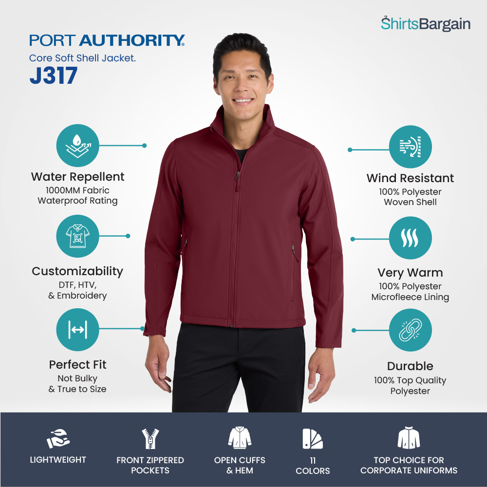 PORT AUTHORITY CASINO スタジャン 2XL J317_f_0005_maroon.png?1642078688